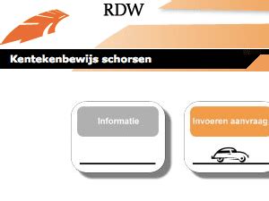 auto schorsing rdw.